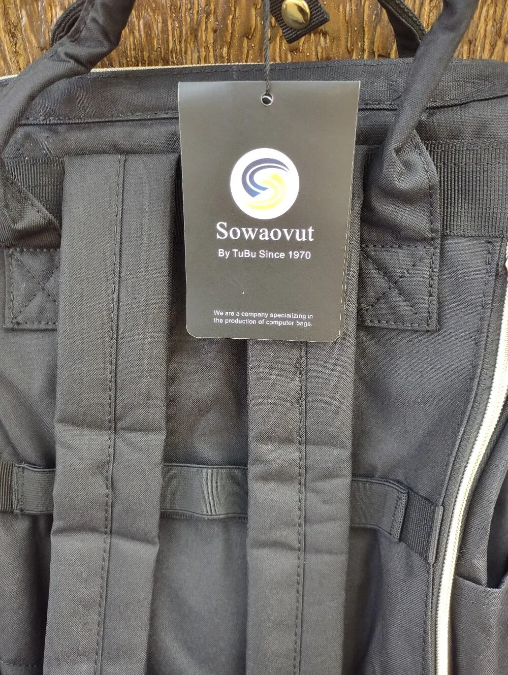 Sowaovut nylon computer backpack